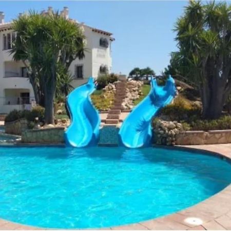 En Denia, Urbanizacion El Palmar Con Piscina, Toboganes Y Chiringuito Lejlighed Eksteriør billede