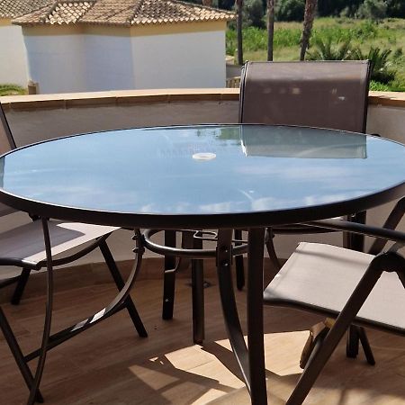 En Denia, Urbanizacion El Palmar Con Piscina, Toboganes Y Chiringuito Lejlighed Eksteriør billede