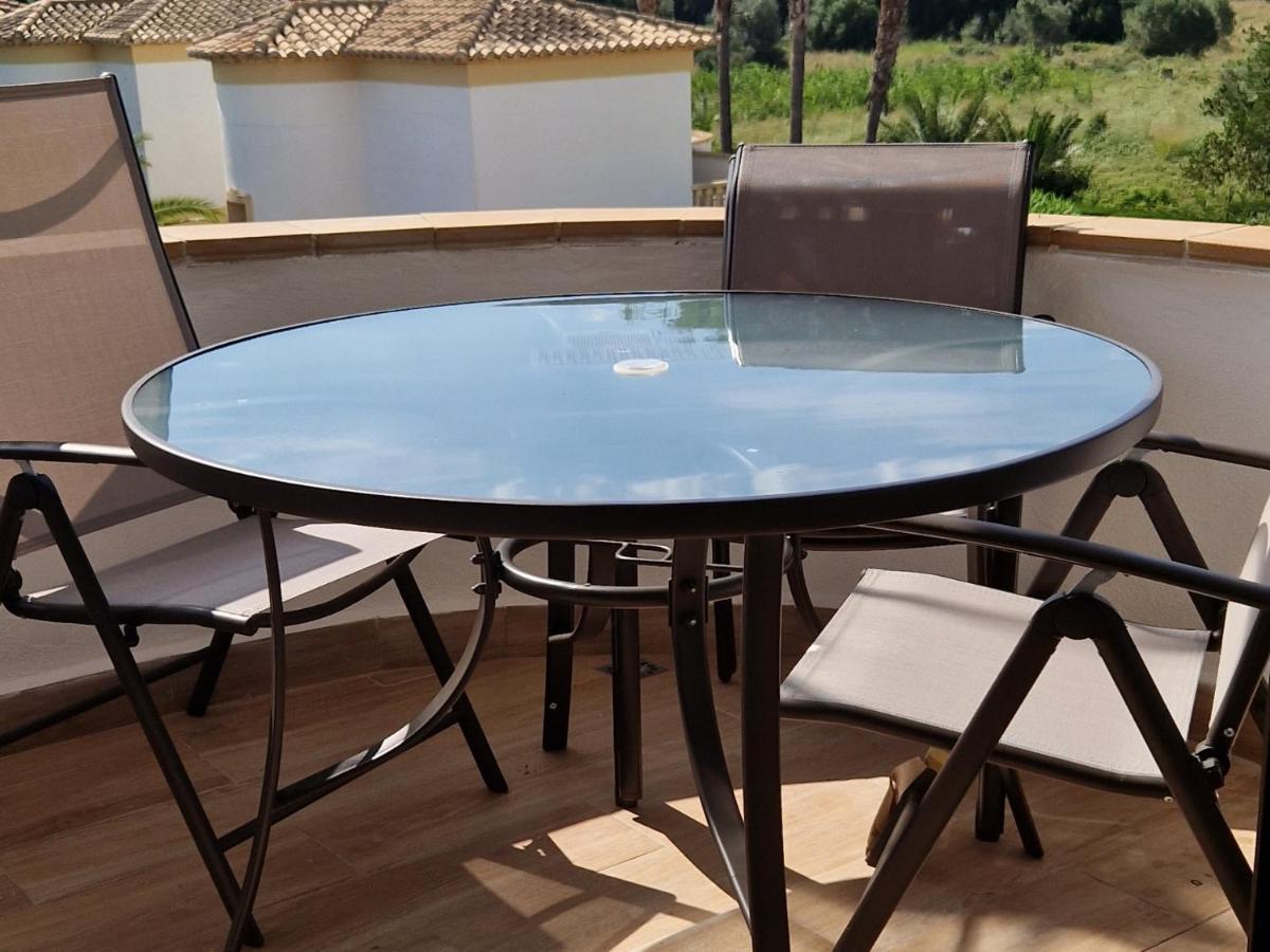 En Denia, Urbanizacion El Palmar Con Piscina, Toboganes Y Chiringuito Lejlighed Eksteriør billede