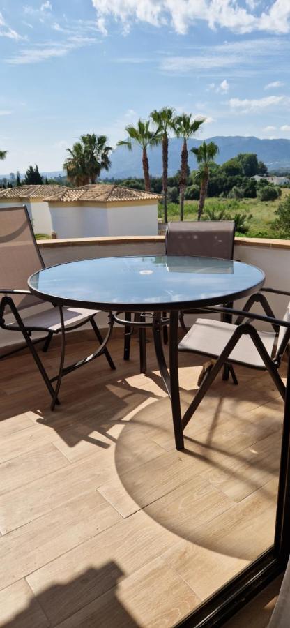En Denia, Urbanizacion El Palmar Con Piscina, Toboganes Y Chiringuito Lejlighed Eksteriør billede